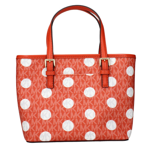 Orange Fabric Backpacks