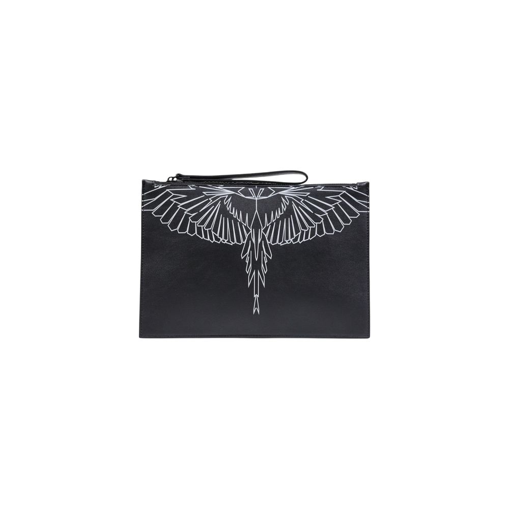Black Polyethylene Clutch Bag