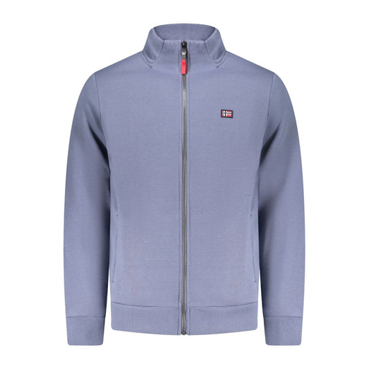 Blue Cotton Sweatshirt
