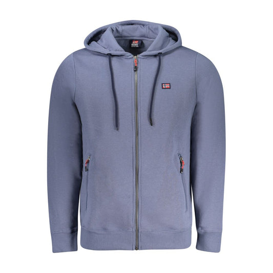 Blue Cotton Sweatshirt