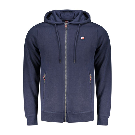 Blue Cotton Sweatshirt
