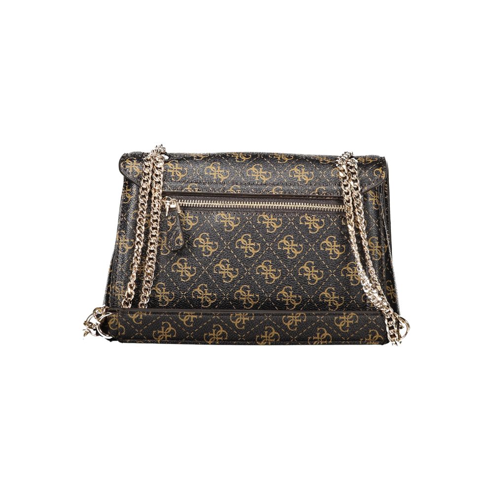 Brown Polyethylene Handbag