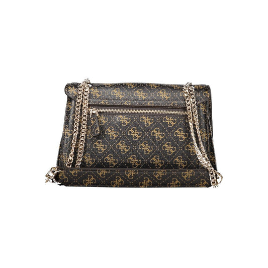 Brown Polyethylene Handbag