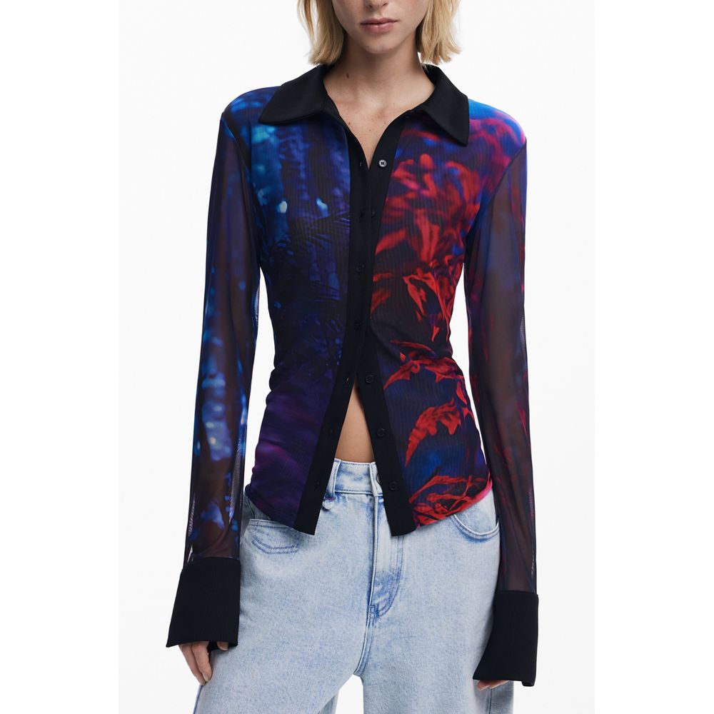 Black Polyester Shirt