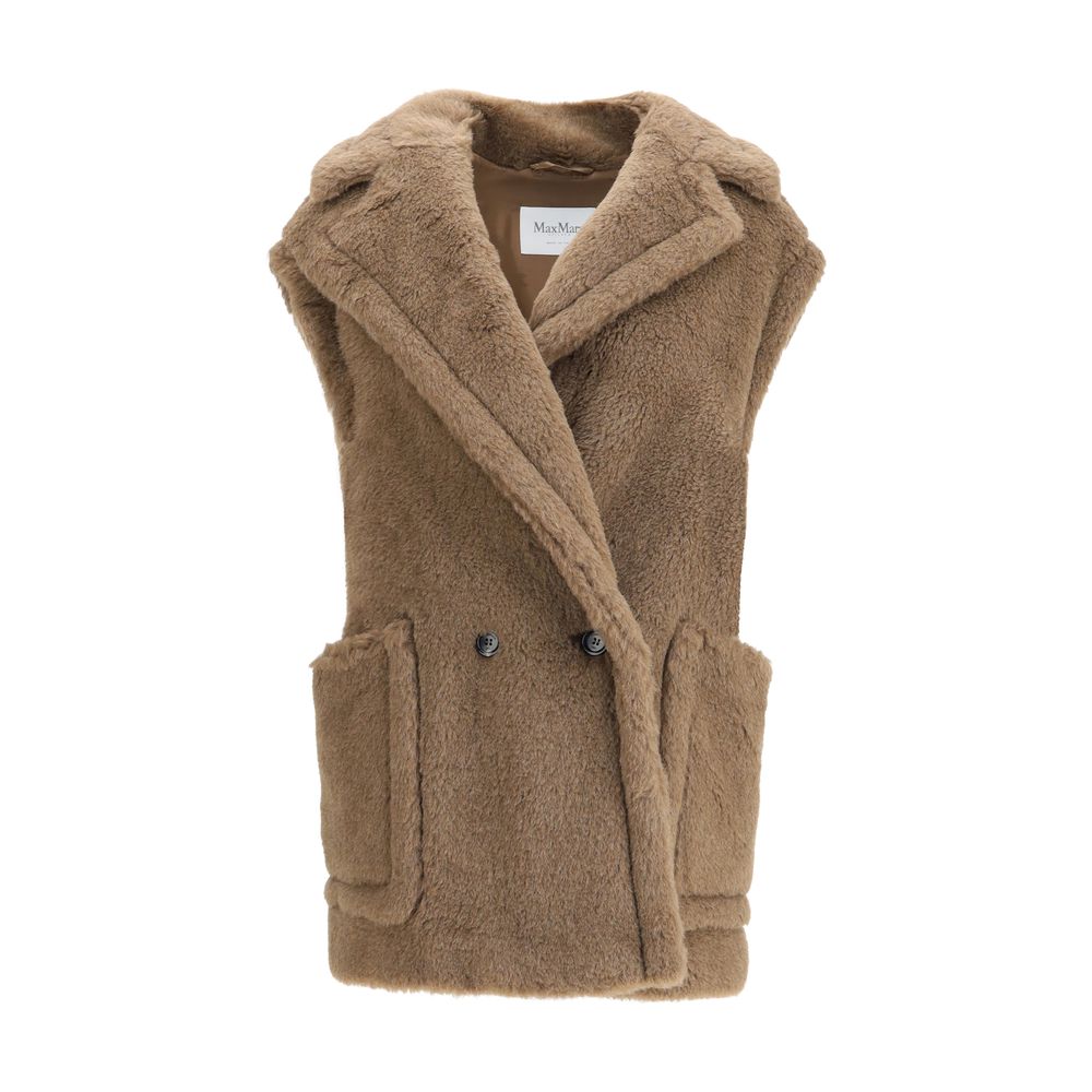 Teddy alpaca and wool Vest