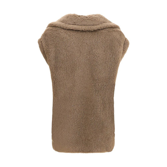 Teddy alpaca and wool Vest