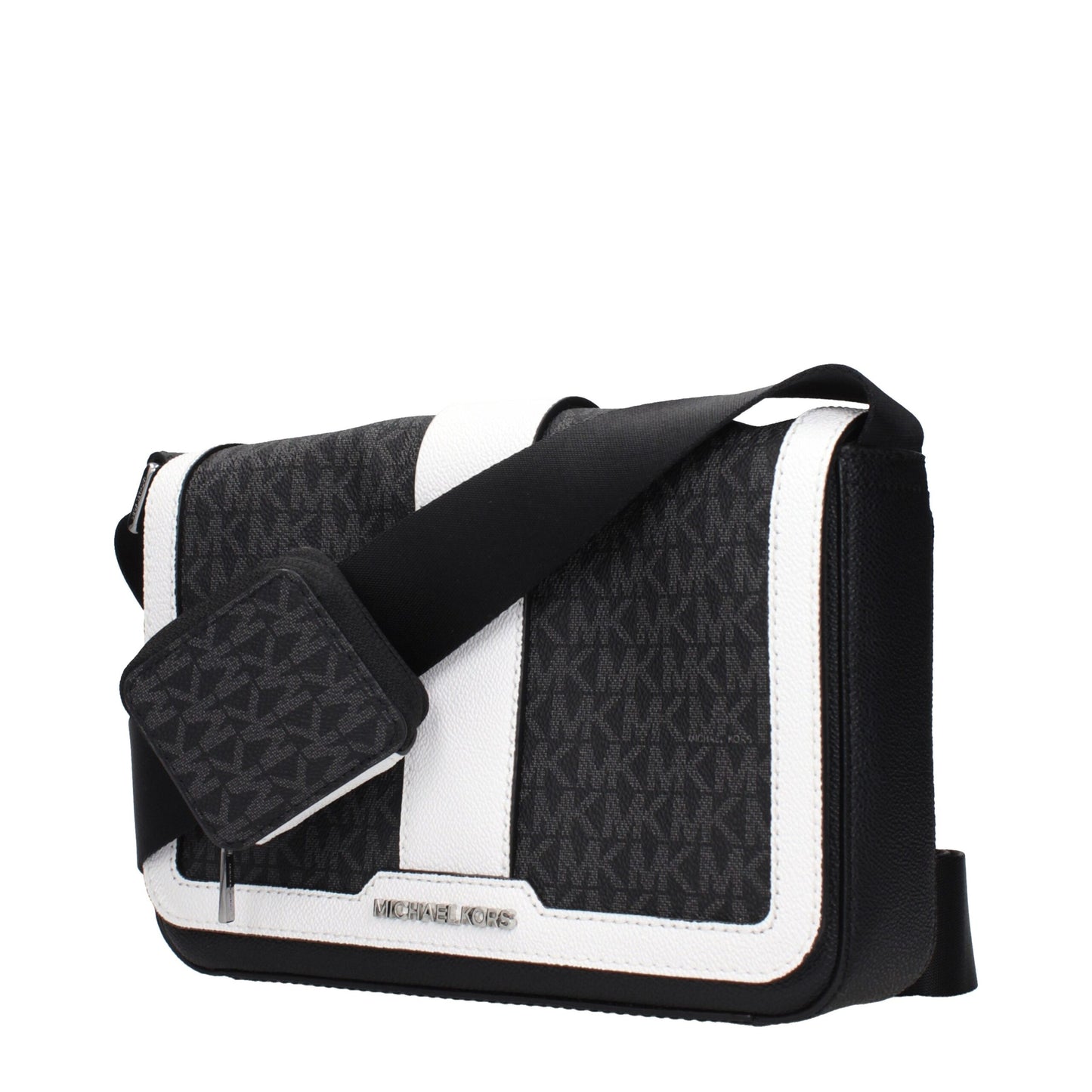 Black Fabric Crossbody Bags
