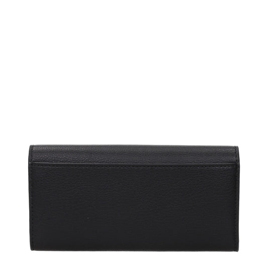 Black Leather Wallets