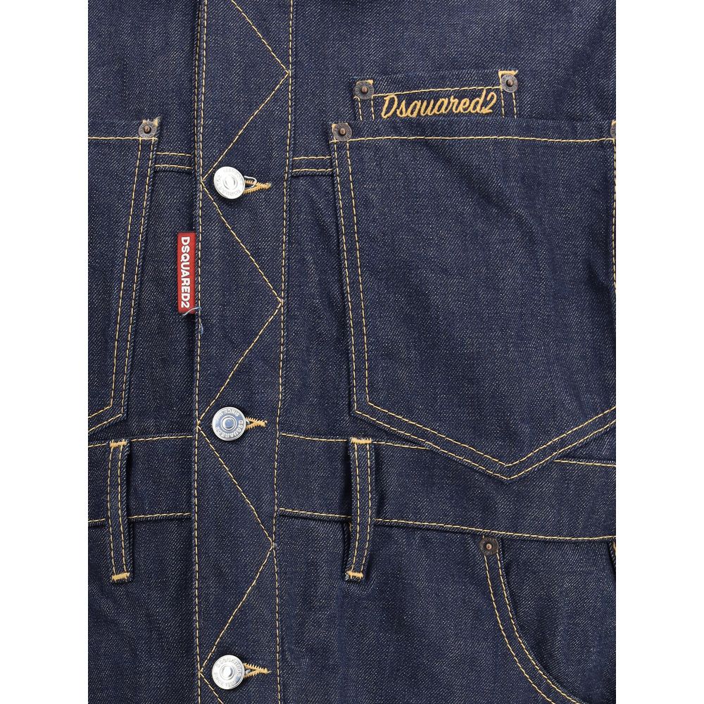 Cargo Denim Jacket