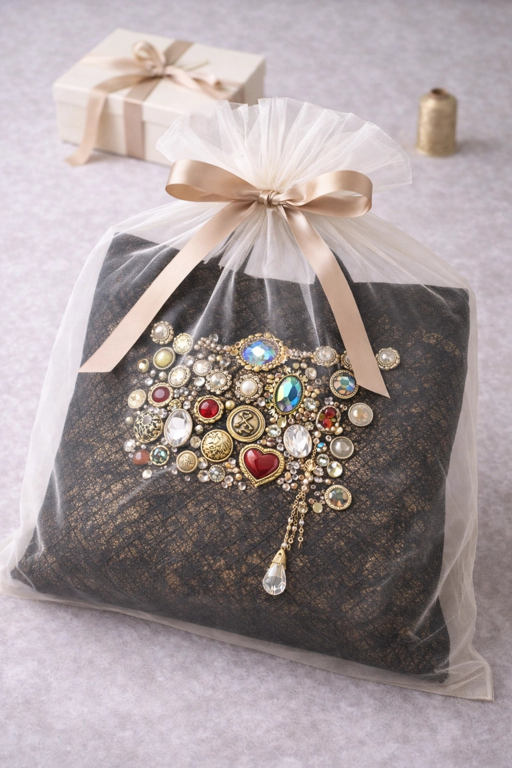 Schmucktasche - Handgefertigtes Unikat Made in Italy