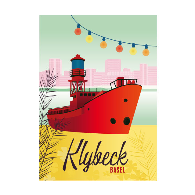 s.wert Postkarte Basel Klybeck, A6