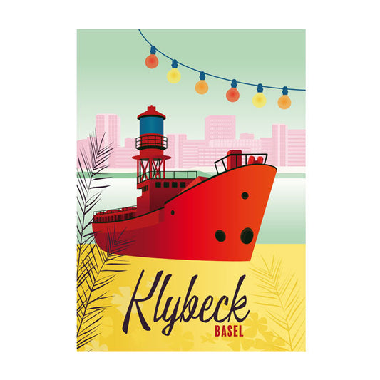 s.wert Postkarte Basel Klybeck, A6