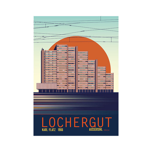 s.wert Postkarte Zürich Lochergut, A6
