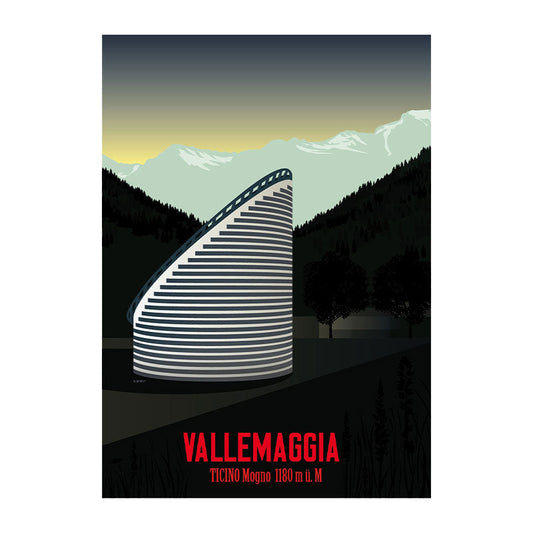 s.wert Poster Ticino Vallemaggia, A3