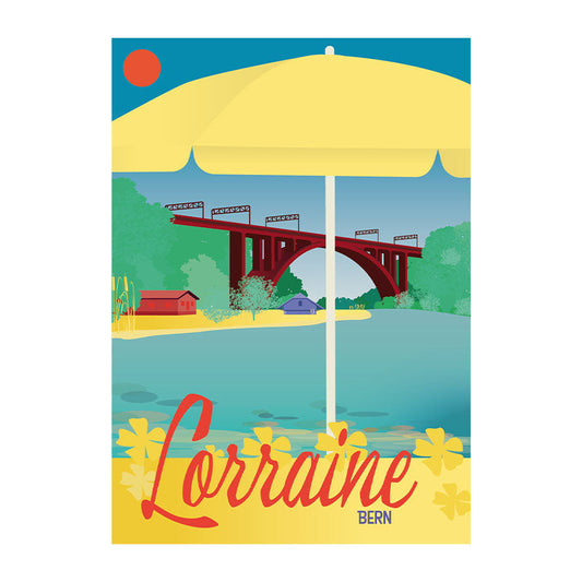 s.wert Postkarte Bern Lorraine, A6