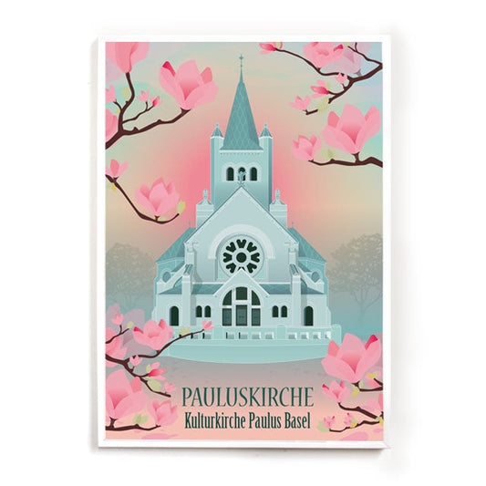 s.wert Poster Basel Pauluskirche, A3