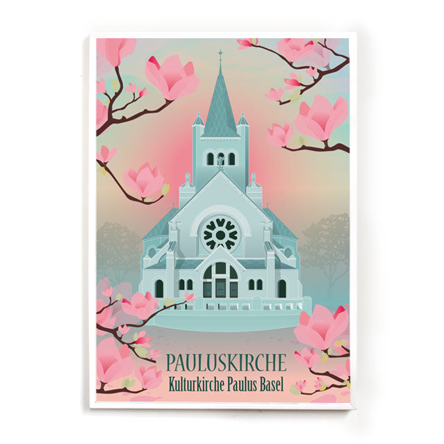 s.wert Poster Basel Pauluskirche, A2