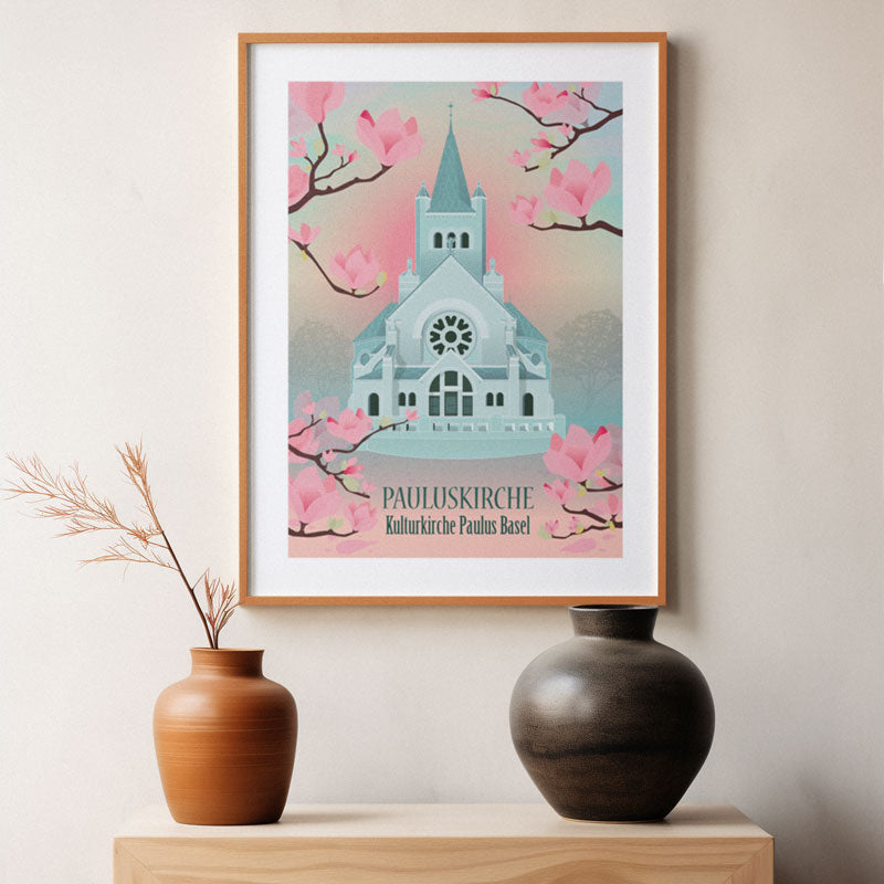 s.wert Poster Basel Pauluskirche, A2