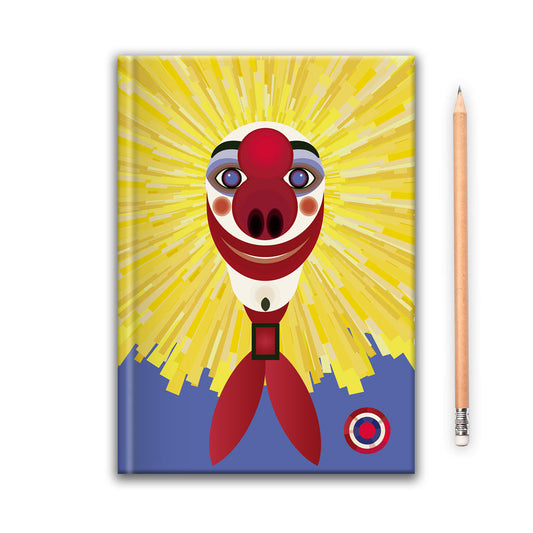 s.wert Notizbuch Basel Fasnacht Waggis, A5