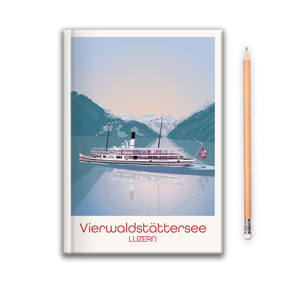 s.wert Notizbuch Luzern Vierwaldstättersee, A5