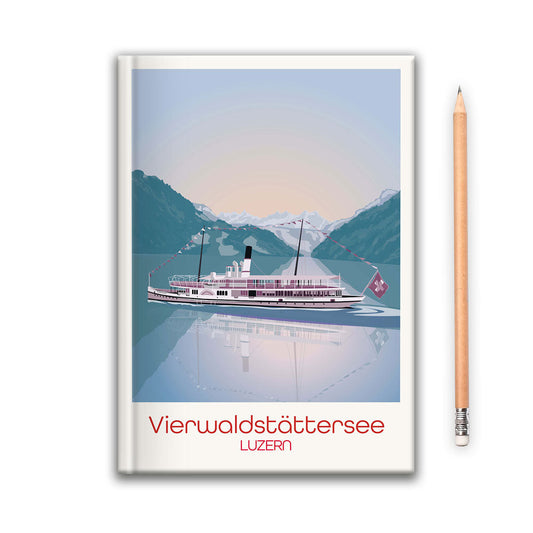 s.wert Notizbuch Luzern Vierwaldstättersee, A5
