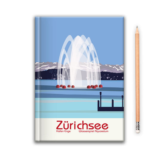 s.wert Notizbuch Zürichsee, A5