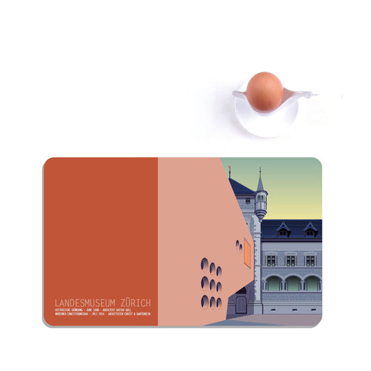 s.wert Frühstücksbrett Zürich Landesmuseum, 23.3 x 14.3 cm