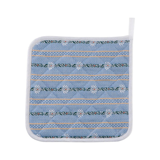 KULTSCHTOFF Topflappen Edelweiss, Blau