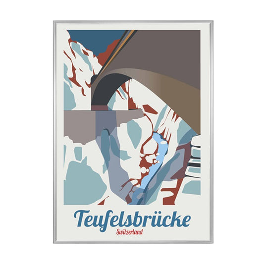 s.wert Poster Uri Teufelsbrücke, A3
