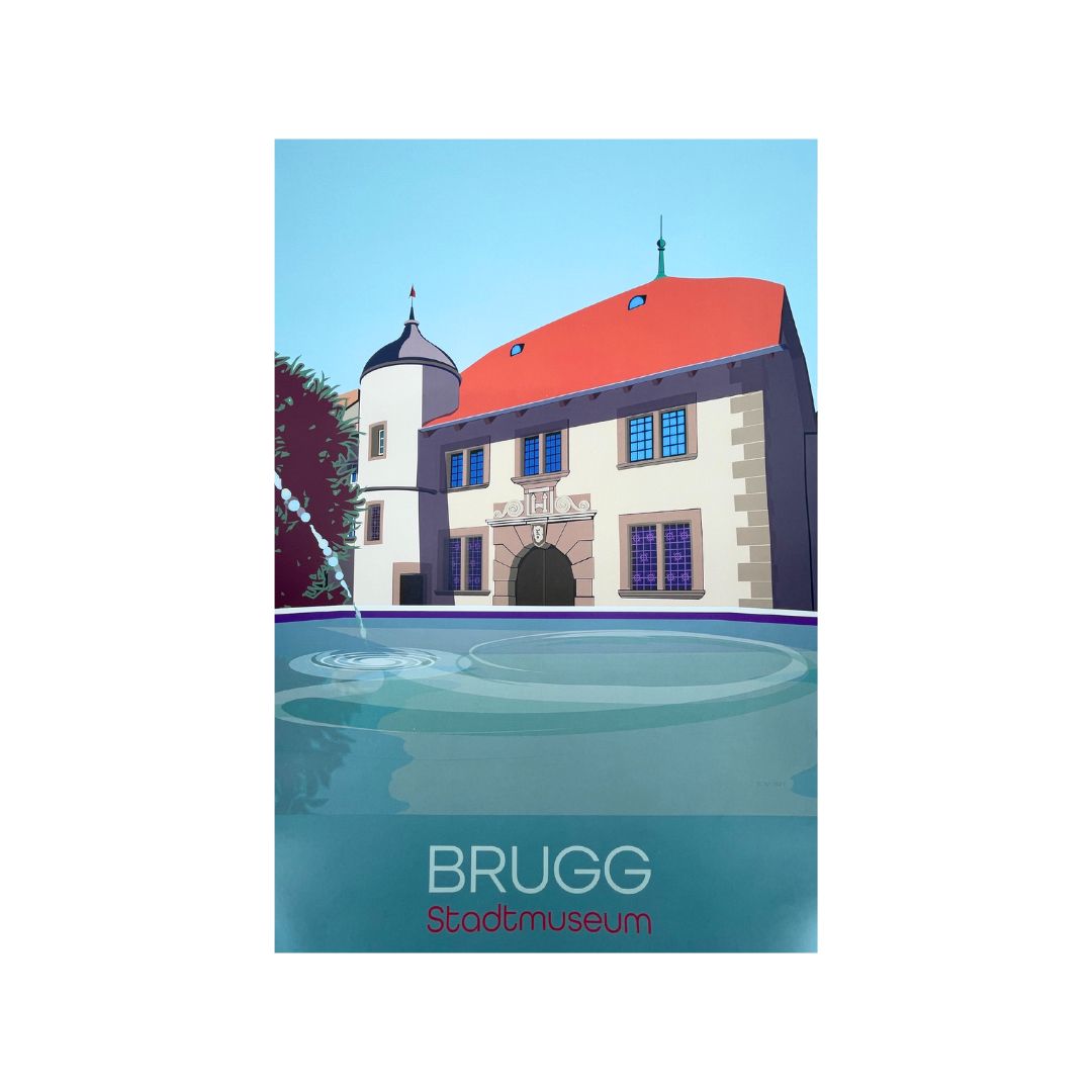 s.wert Poster Brugg Stadtmuseum, A2