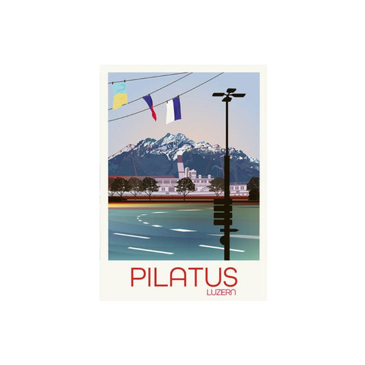 s.wert Poster Luzern Pilatus, A2