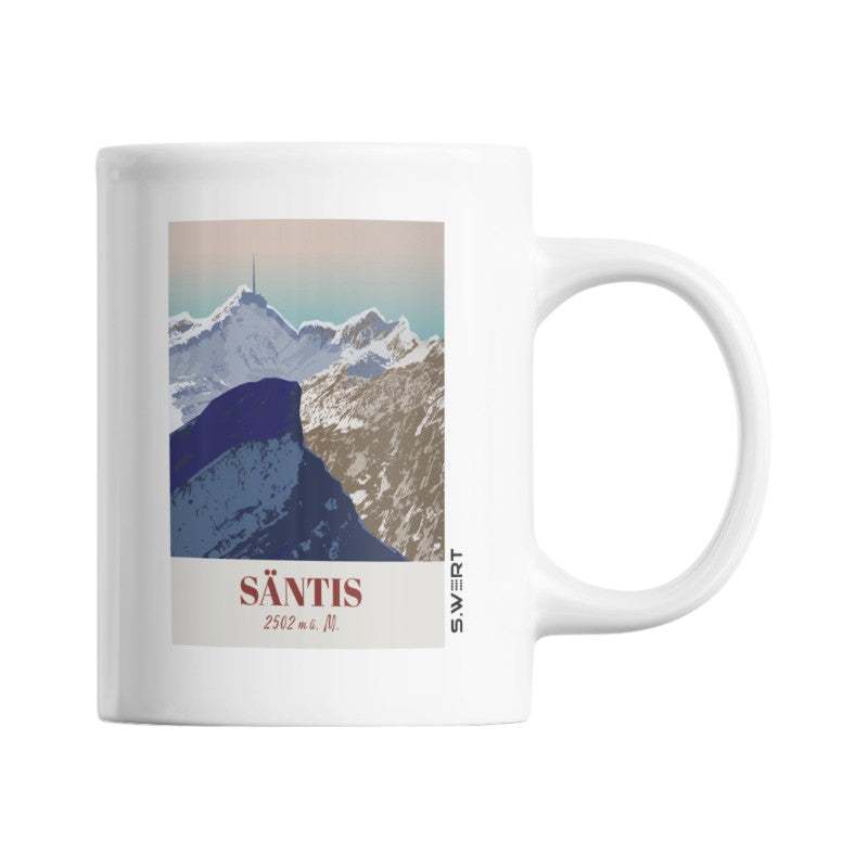 s.wert Tasse Appenzeller Alpen Säntis, 250 ml