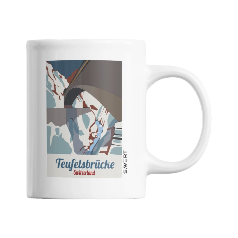 s.wert Tasse Uri Teufelsbrücke, 250 ml