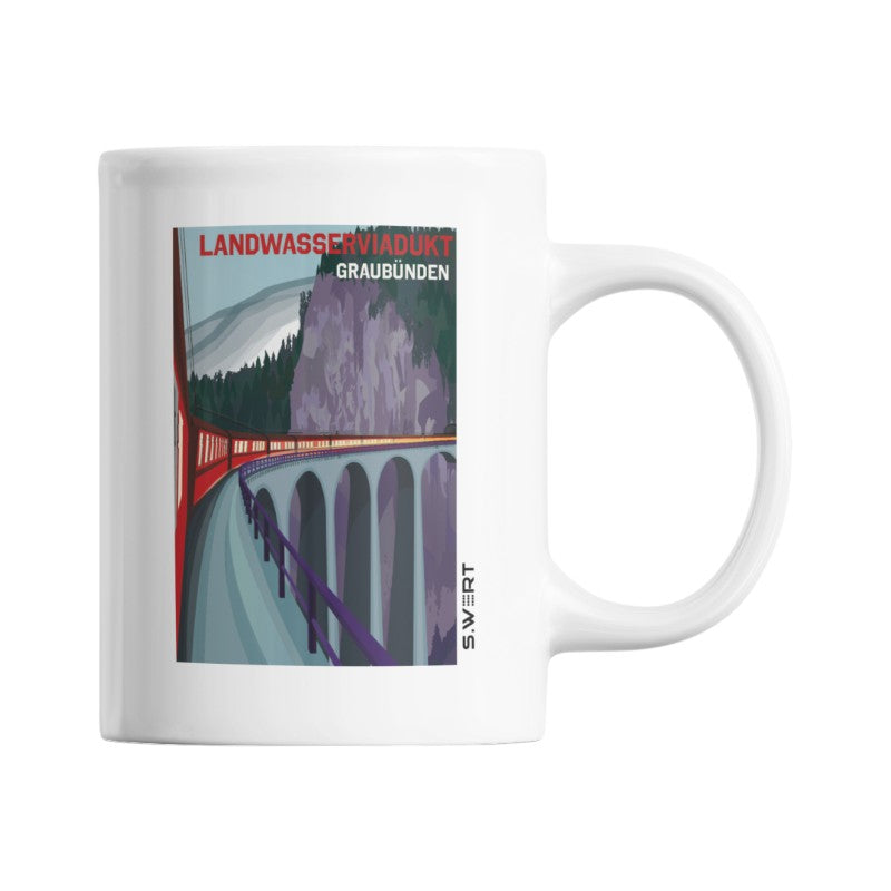 s.wert Tasse Graubünden Landwasserviadukt, 250 ml