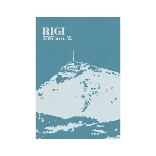 KULTSCHTOFF Küchentuch feinedinge Rigi, Atlantik