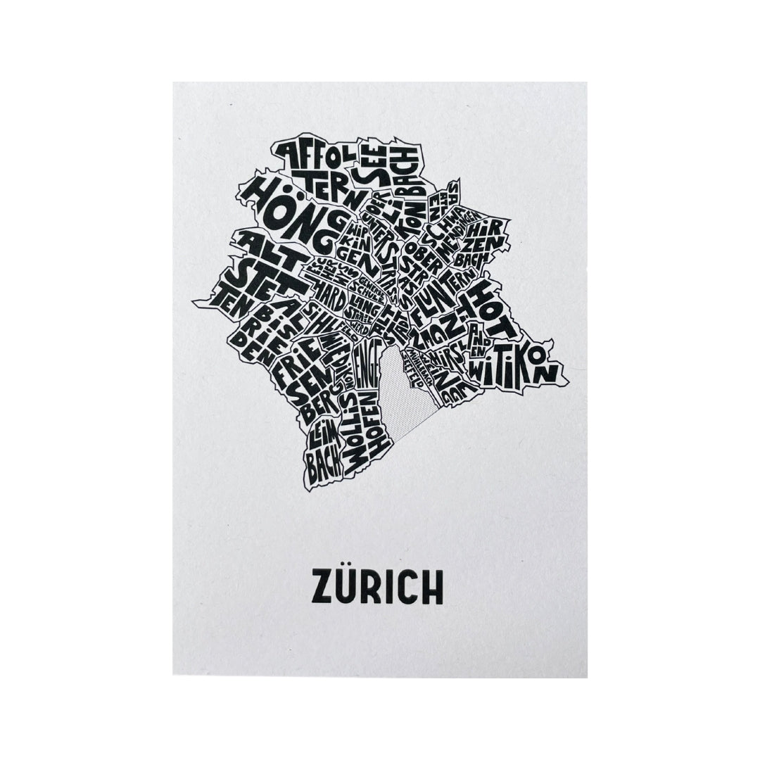 Atelier Avantgarde Postkarte , Zürich