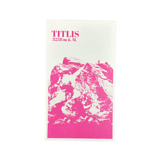 feinedinge Streichholzschachtel, Titlis