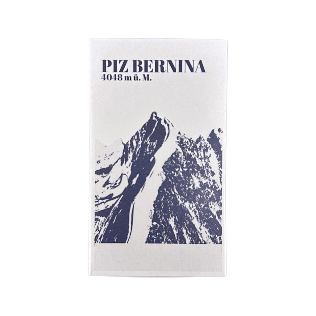 feinedinge Streichholzschachtel, Piz Bernina