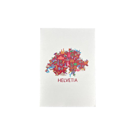 Atelier Avantgarde Notizheft A6 Helvetia Wimmel