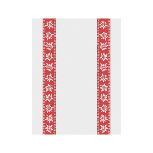 KULTSCHTOFF Geschirrtuch Edelweiss, Weiss