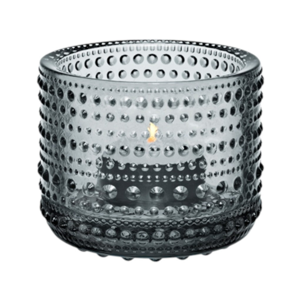 Iittala Teelichthalter  Kastehelmi, Grau