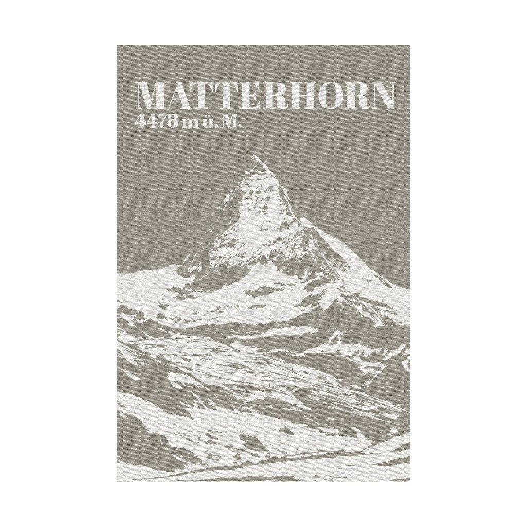 KULTSCHTOFF Küchentuch feinedinge Matterhorn, Taupe