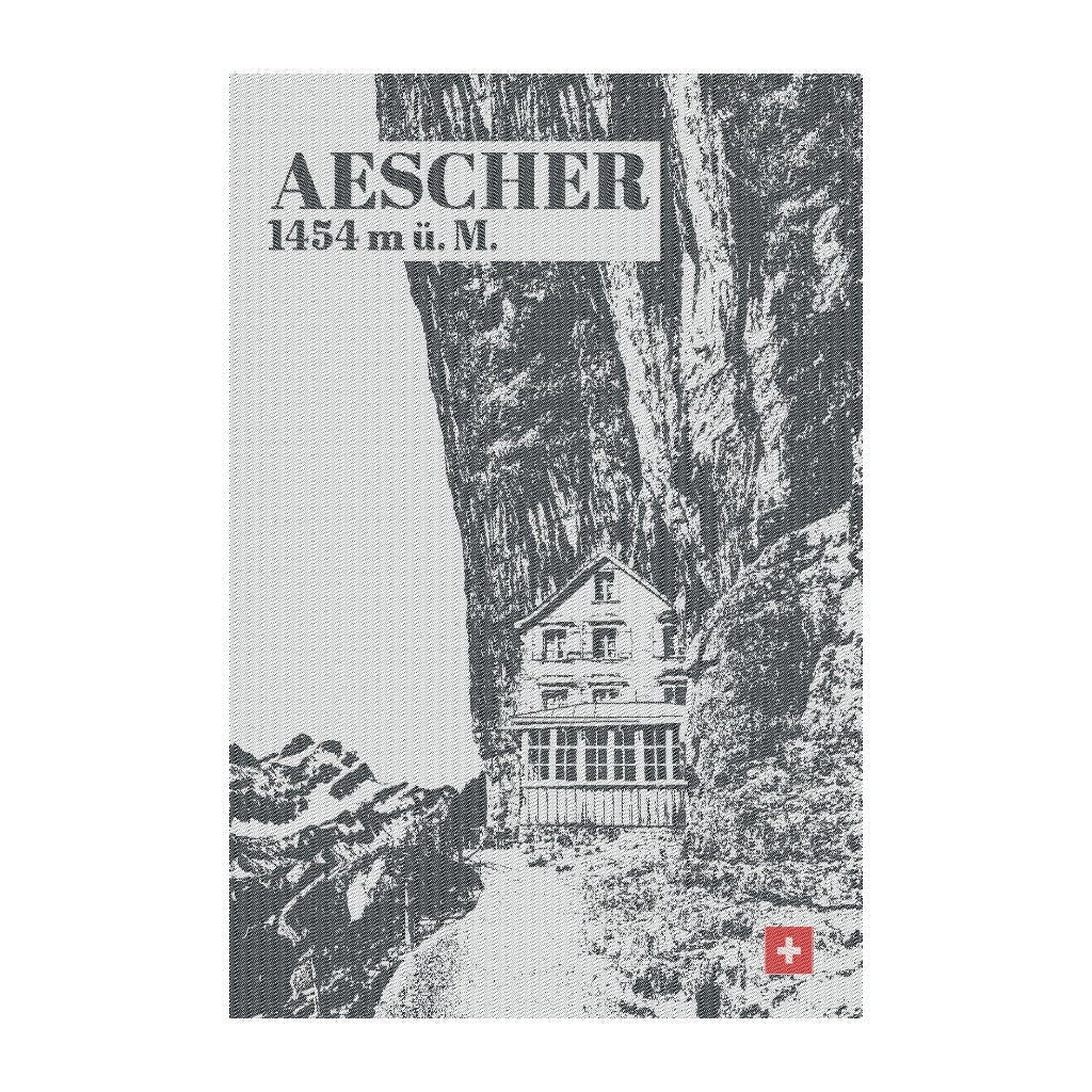 KULTSCHTOFF Küchentuch Aescher-Scherli, Schwarz