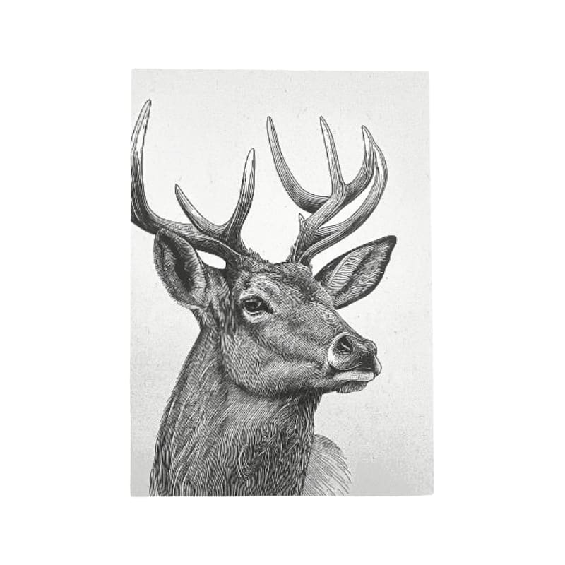 mumix Postkarte Hirsch