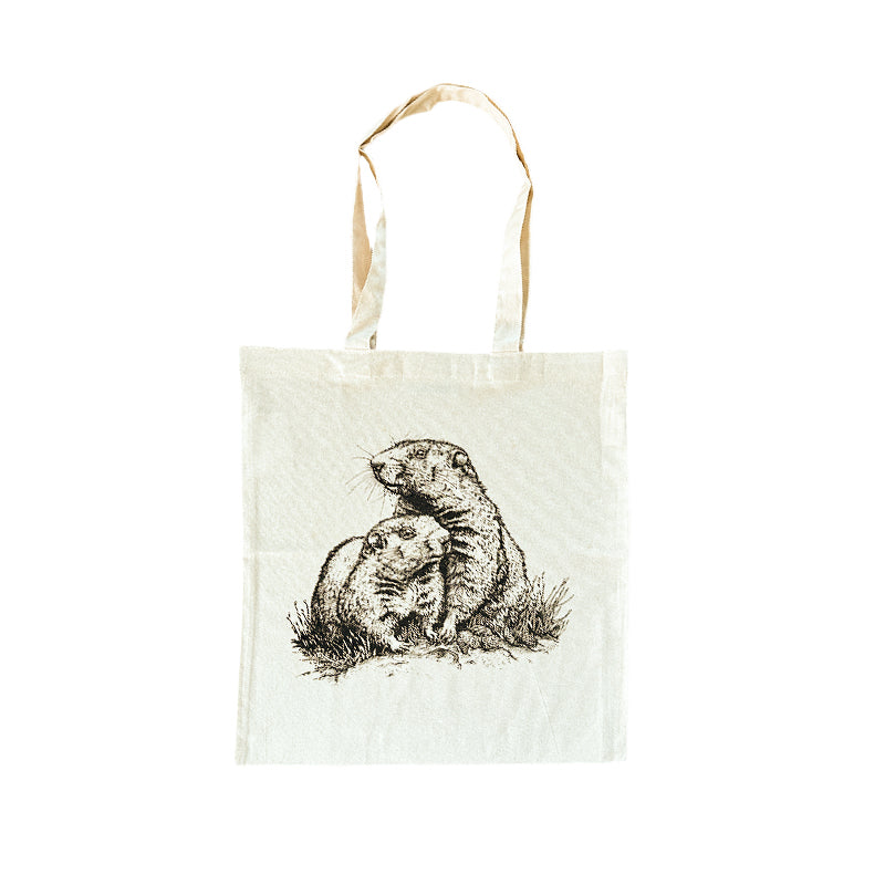 mumix Tasche Stoff Murmeltier
