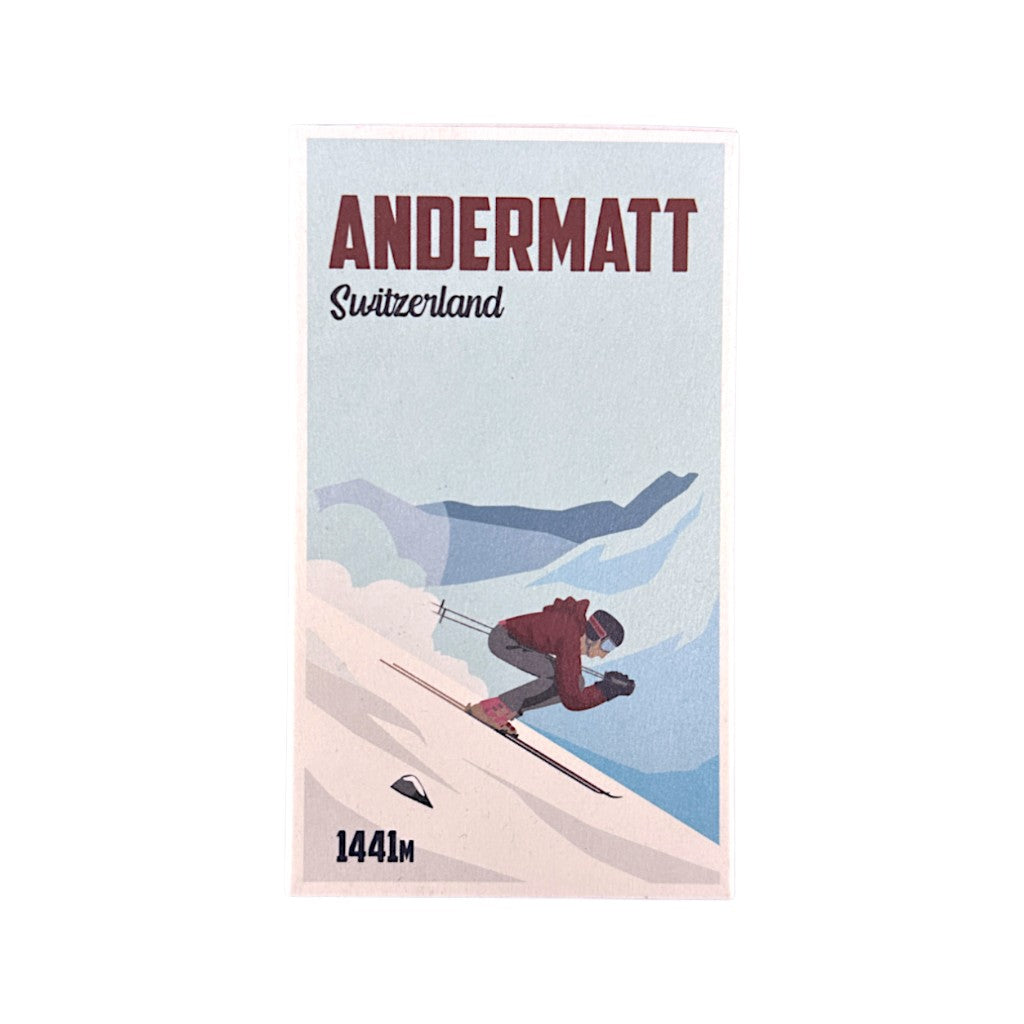 mumix Streichholzschachtel Nostalgie, Andermatt
