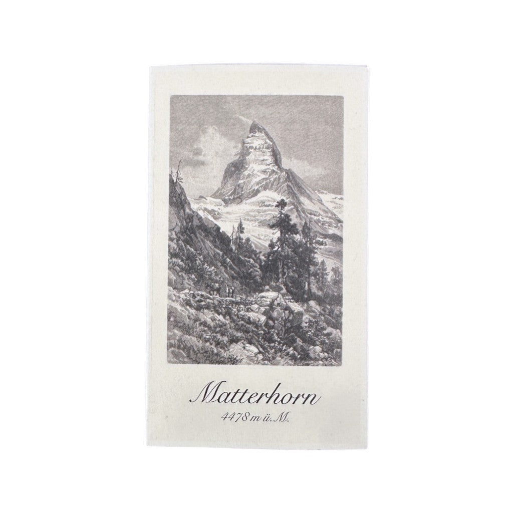 mumix Streichholzschachtel Nostalgie, Matterhorn