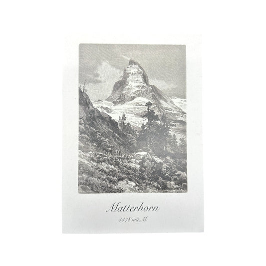 mumix Notizheft A5 Nostalgie Matterhorn, A5