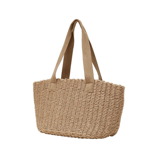 Tasche handgeflochten aus Papier