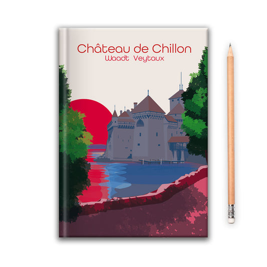 s.wert Notizbuch Waadt Schloss Chillon